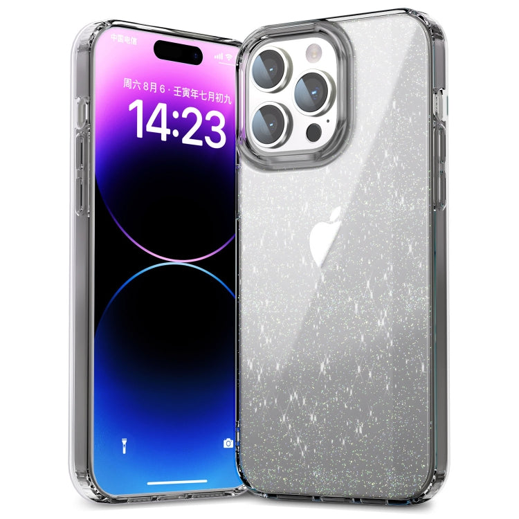 For iPhone 14 Pro Max Star Solid Color Phone Case(Black) - iPhone 14 Pro Max Cases by PMC TechLife | Online Shopping South Africa | PMC TechLife