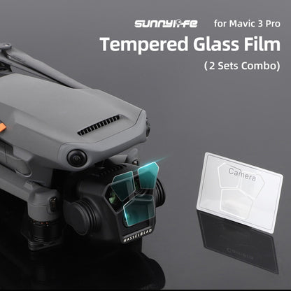 For DJI Mavic 3 Pro Sunnylife M3P-BHM578 2 Sets HD Explosion-proof Tempered Glass Film - Others by Sunnylife | Online Shopping South Africa | PMC Jewellery