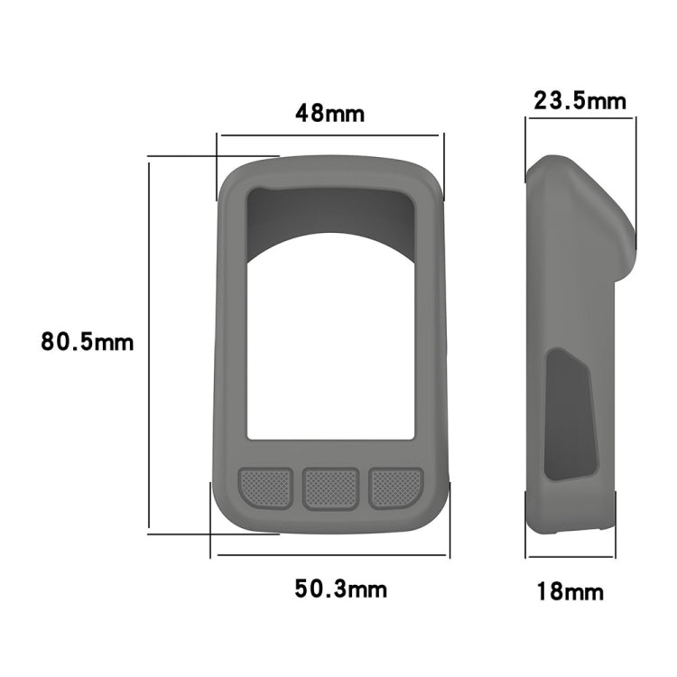 For Wahoo Elemnt Bolt V2 WFCC5 Stopwatch Silicone Protective Case(Red) - Watch Case by PMC TechLife | Online Shopping South Africa | PMC TechLife