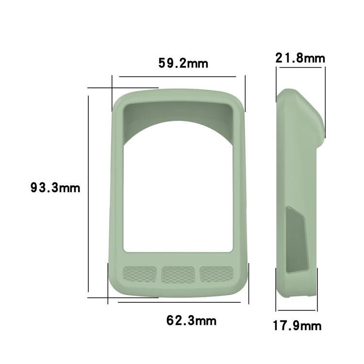 For Wahoo Elemnt Roam WFCC4 Stopwatch Silicone Protective Case(Orange) - Watch Case by PMC TechLife | Online Shopping South Africa | PMC TechLife