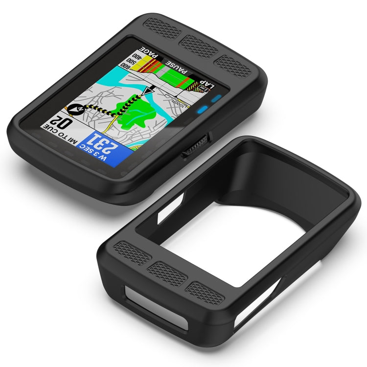 For Wahoo Elemnt Roam WFCC4 Stopwatch Silicone Protective Case(Black) - Watch Case by PMC TechLife | Online Shopping South Africa | PMC TechLife | Buy Now Pay Later Mobicred