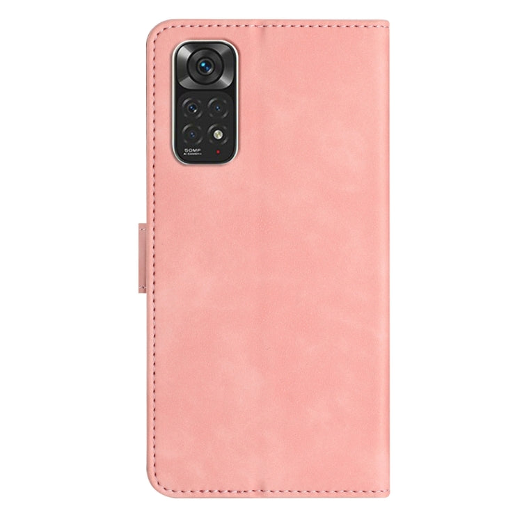 For Xiaomi Redmi Note 11 5G Seven Butterflies Embossed Leather Phone Case(Pink) - free shipping - PMC TechLife - Order now!
