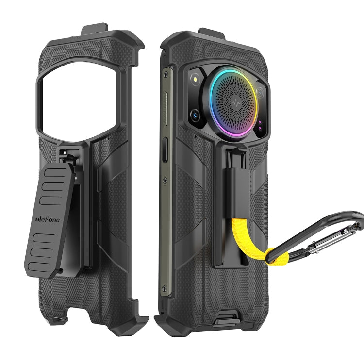 For Ulefone Armor 21 Ulefone Back Clip Phone Case with Carabiner(Black) - free shipping - PMC TechLife - Order now!