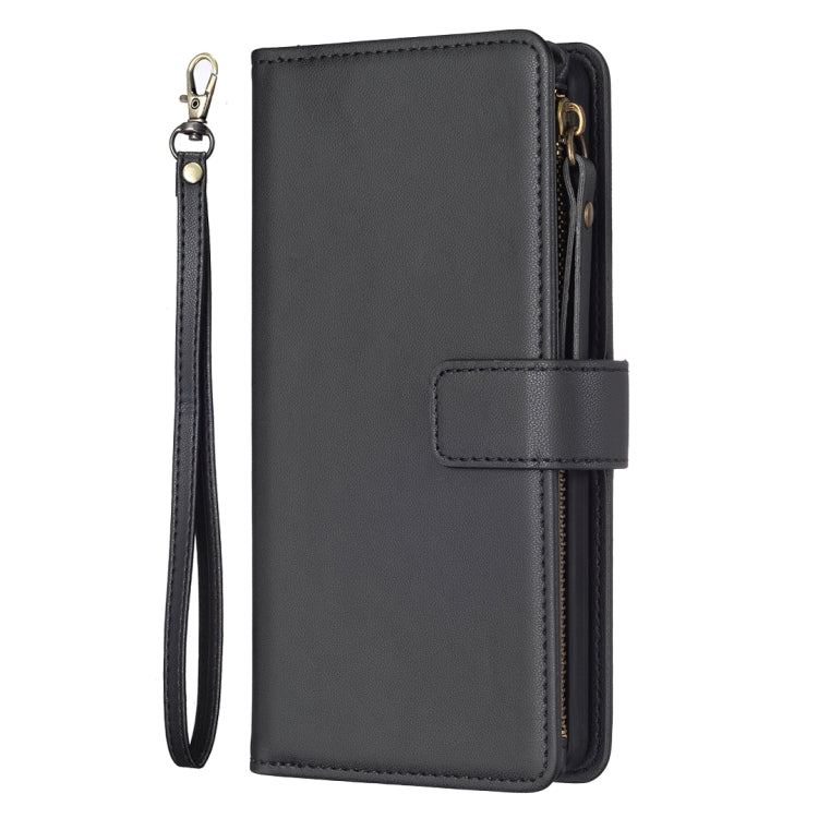 For Xiaomi 12 9 Card Slots Zipper Wallet Leather Flip Phone Case(Black) - free shipping - PMC TechLife - Order now!