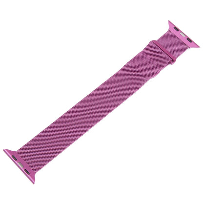 For Apple Watch Ultra 49mm Milanese Metal Magnetic Watch Band(Purple) - Watch Bands by PMC Jewellery | Online Shopping South Africa | PMC Jewellery