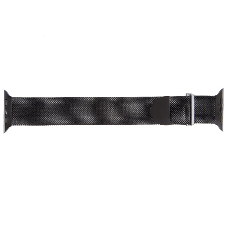 For Apple Watch 8 41mm Milanese Metal Magnetic Watch Band(Black) - Watch Bands by PMC Jewellery | Online Shopping South Africa | PMC Jewellery