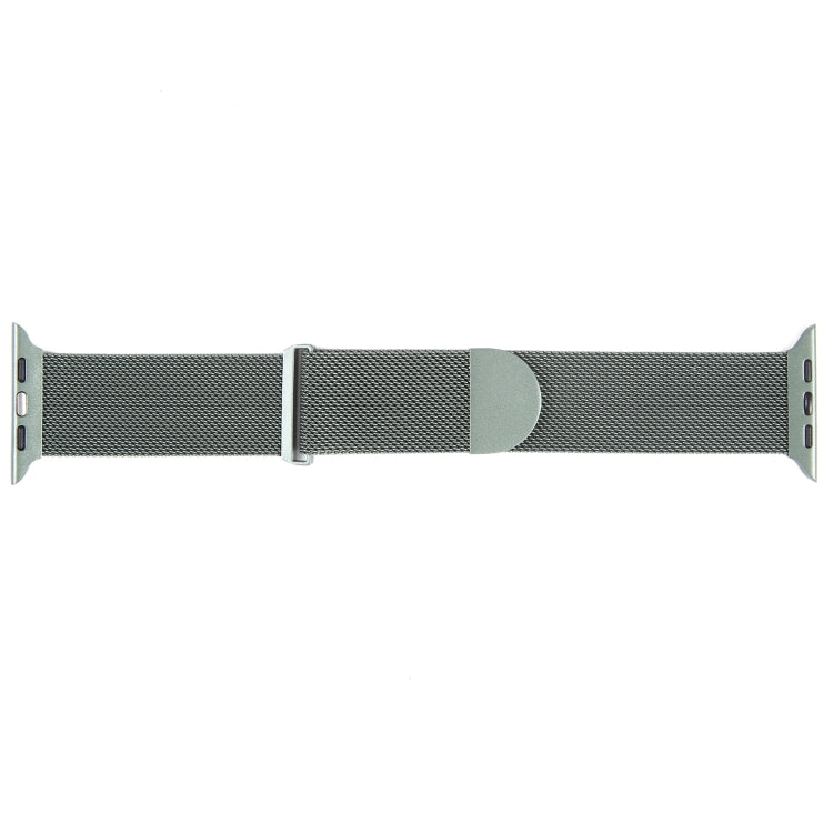 For Apple Watch 8 41mm Milanese Metal Magnetic Watch Band(Pine Green) - Watch Bands by PMC Jewellery | Online Shopping South Africa | PMC Jewellery