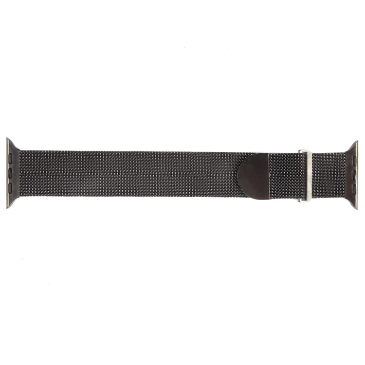 For Apple Watch 7 41mm Milanese Metal Magnetic Watch Band(Gunmetal) - Watch Bands by PMC Jewellery | Online Shopping South Africa | PMC Jewellery