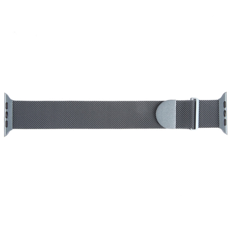 For Apple Watch 7 41mm Milanese Metal Magnetic Watch Band(Space Grey) - Watch Bands by PMC Jewellery | Online Shopping South Africa | PMC Jewellery