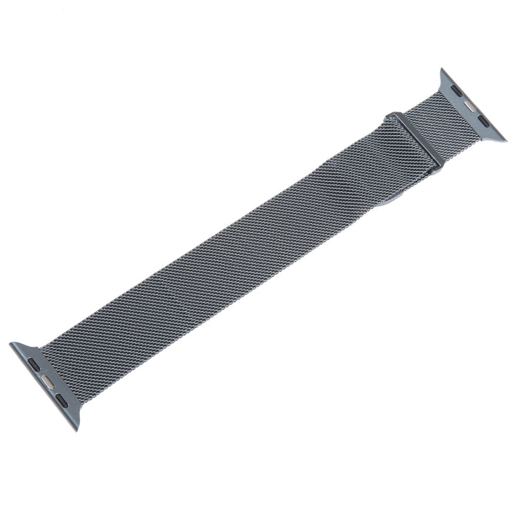 For Apple Watch 7 41mm Milanese Metal Magnetic Watch Band(Space Grey) - Watch Bands by PMC TechLife | Online Shopping South Africa | PMC TechLife