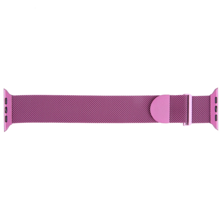 For Apple Watch 6 40mm Milanese Metal Magnetic Watch Band(Purple) - Watch Bands by PMC Jewellery | Online Shopping South Africa | PMC Jewellery