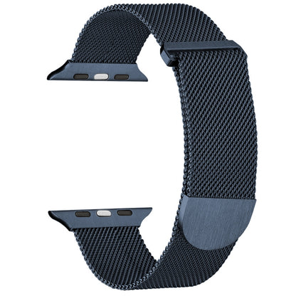 For Apple Watch 6 44mm Milanese Metal Magnetic Watch Band(Midnight Blue) - Watch Bands by PMC Jewellery | Online Shopping South Africa | PMC Jewellery