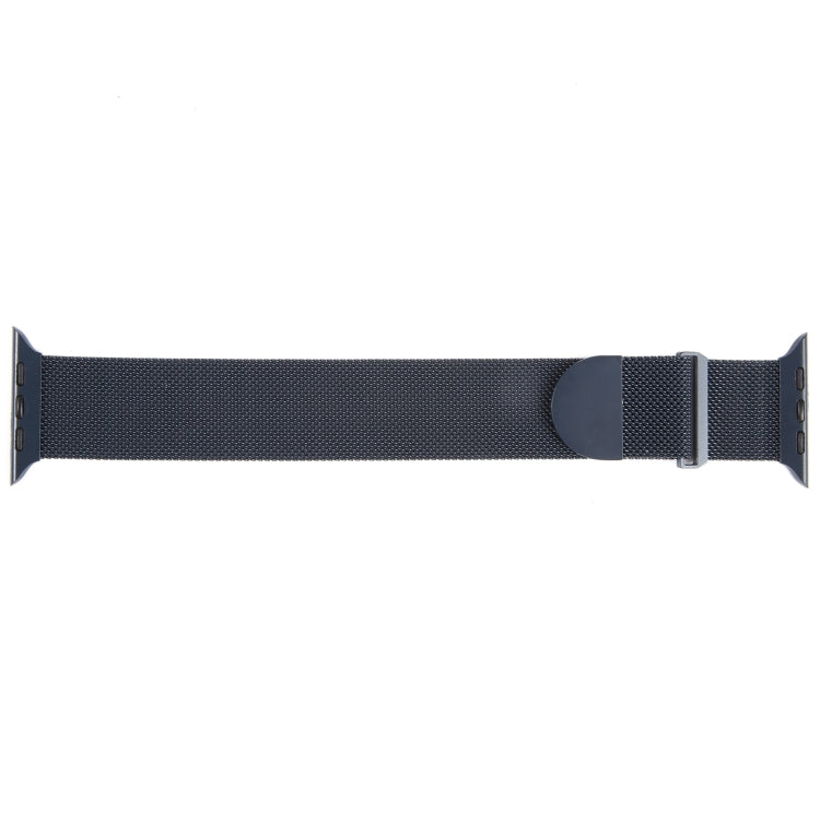 For Apple Watch 6 44mm Milanese Metal Magnetic Watch Band(Midnight Blue) - Watch Bands by PMC Jewellery | Online Shopping South Africa | PMC Jewellery