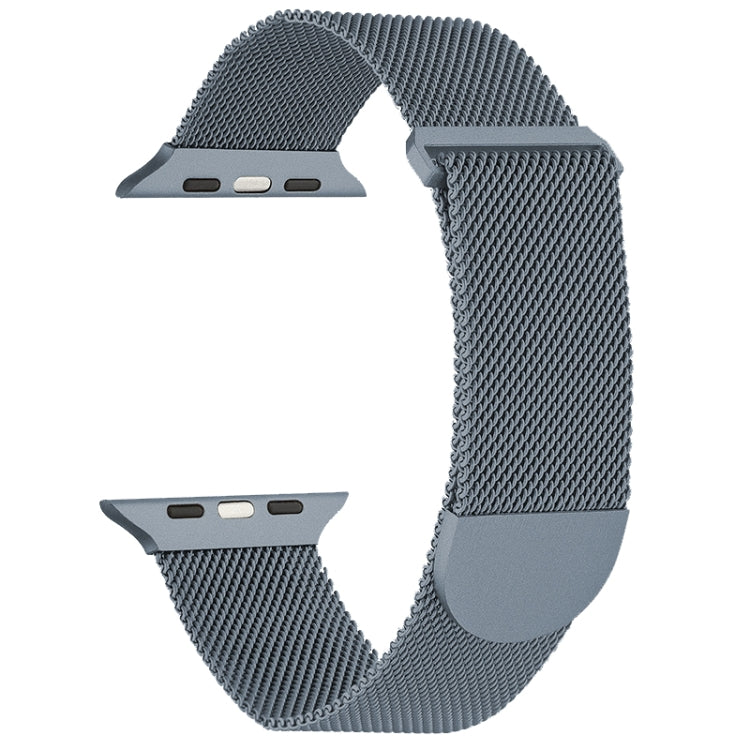 For Apple Watch 4 40mm Milanese Metal Magnetic Watch Band(Space Grey) - Watch Bands by PMC TechLife | Online Shopping South Africa | PMC TechLife