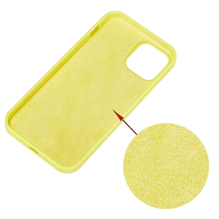 For iPhone 15 Pro Max Solid Color Silicone Phone Case(Lemon Yellow) - iPhone 15 Pro Max Cases by PMC TechLife | Online Shopping South Africa | PMC TechLife