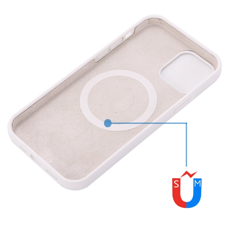 For iPhone 15 Plus Shockproof Silicone Magsafe Phone Case(White) - free shipping - PMC TechLife - Order now!