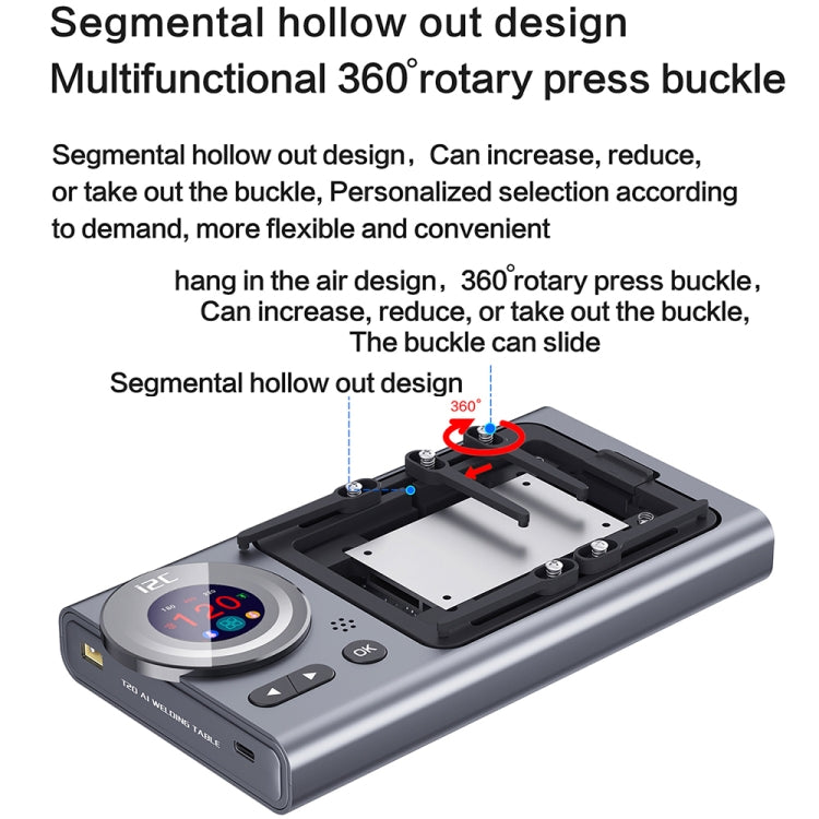i2C T20 Heating Platform Module For iPhone 12 Series - Repair Platform by i2C | Online Shopping South Africa | PMC TechLife | Buy Now Pay Later Mobicred