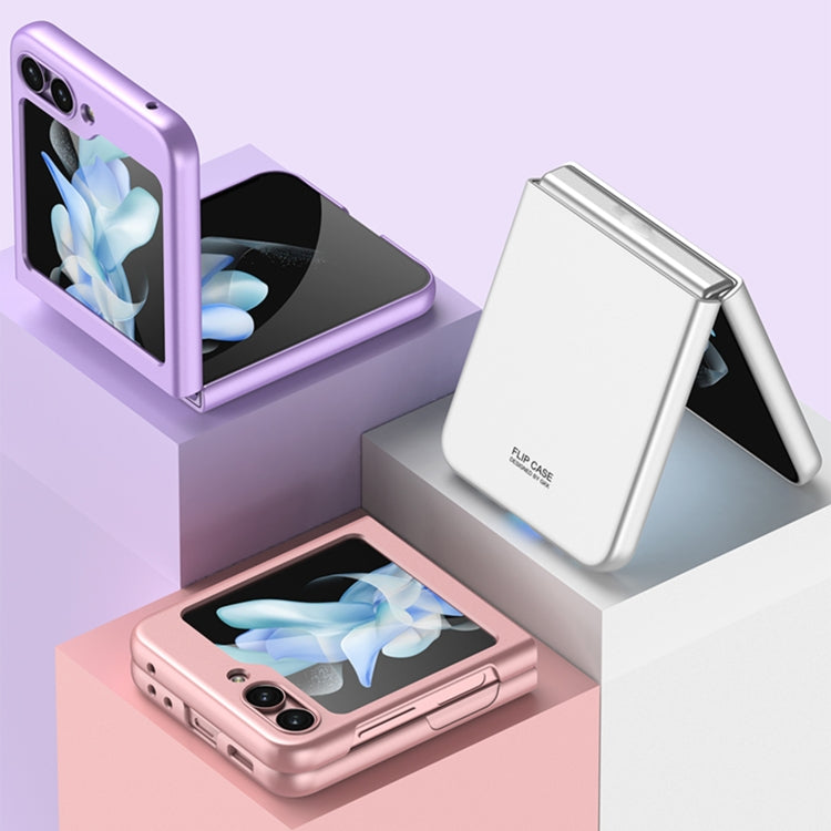 For Samsung Galaxy Z Flip5 GKK Ultra-thin Full Coverage Phone Case(Dream Mirror Purple) - Galaxy Z Flip5 Cases by GKK | Online Shopping South Africa | PMC TechLife