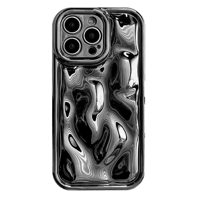 For iPhone 14 Pro Electroplating Meteorite Texture TPU Phone Case(Black) - free shipping - PMC TechLife - Order now!