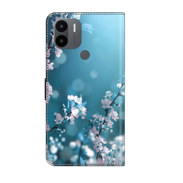 For Xiaomi Redmi A1+ / A2 / A2+ Crystal 3D Shockproof Protective Leather Phone Case(Plum Flower) - free shipping - PMC TechLife - Order now!