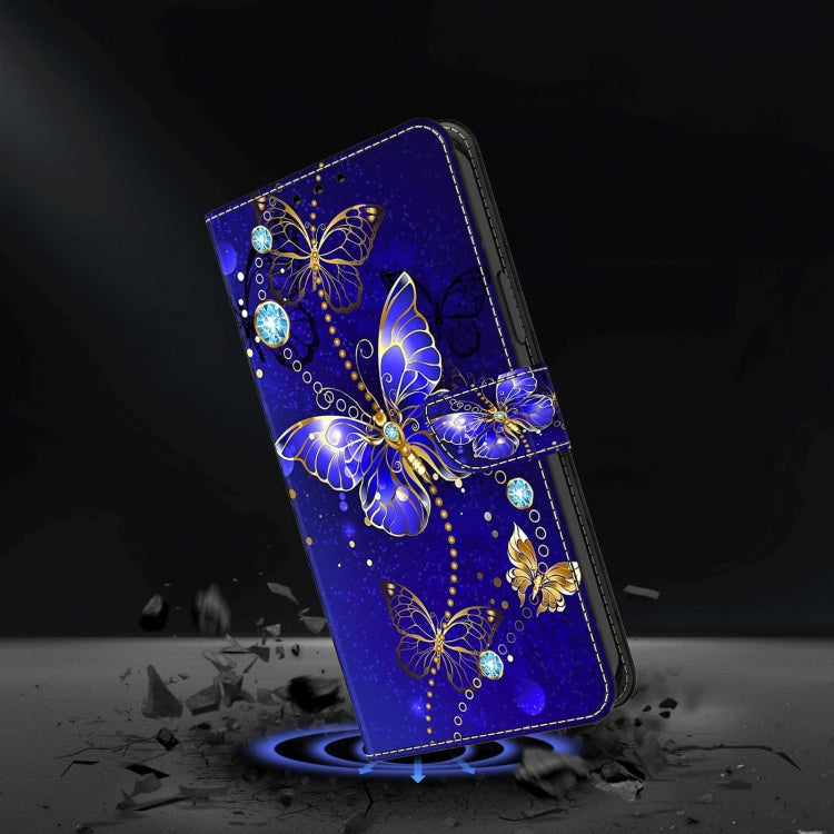 For Xiaomi Redmi 9A Crystal 3D Shockproof Protective Leather Phone Case(Diamond Butterfly) - Xiaomi Cases by PMC Jewellery | Online Shopping South Africa | PMC Jewellery