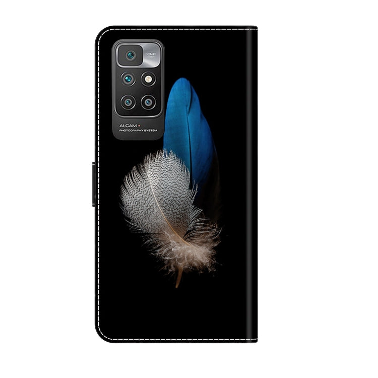 For Xiaomi Redmi 10 Crystal 3D Shockproof Protective Leather Phone Case(Two Branches) - free shipping - PMC TechLife - Order now!