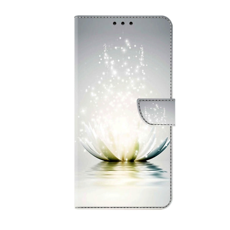 For Xiaomi Redmi Note 8 Pro Crystal 3D Shockproof Protective Leather Phone Case(Light Lotus) - free shipping - PMC TechLife - Order now!