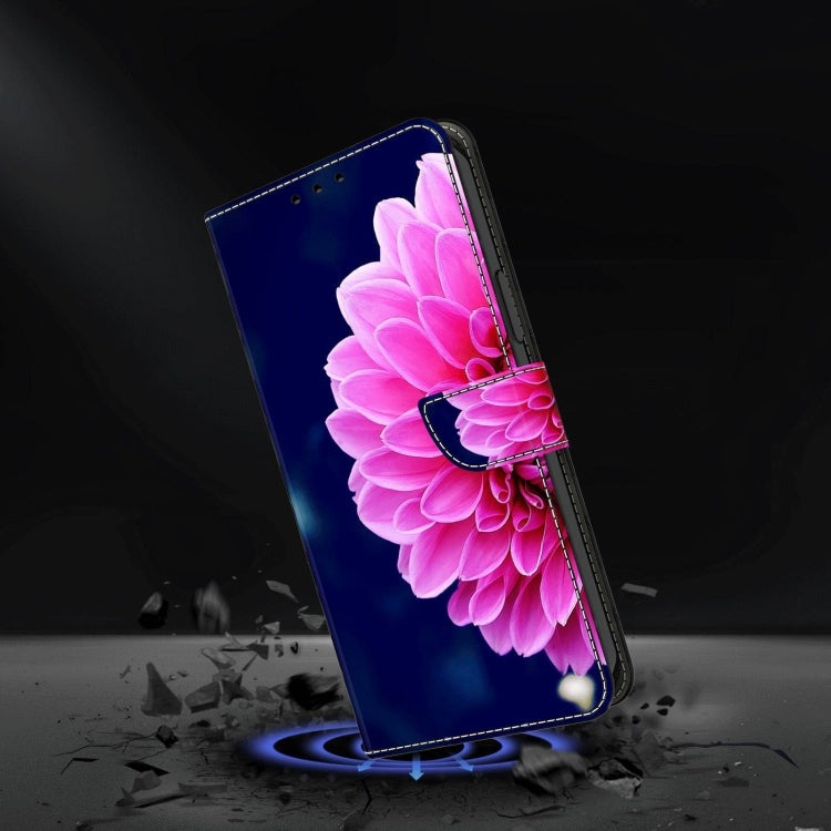 For Xiaomi Redmi Note 8T Crystal 3D Shockproof Protective Leather Phone Case(Pink Petals) - free shipping - PMC TechLife - Order now!