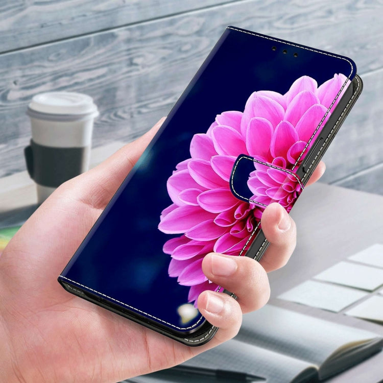 For Xiaomi Redmi Note 8T Crystal 3D Shockproof Protective Leather Phone Case(Pink Petals) - free shipping - PMC TechLife - Order now!