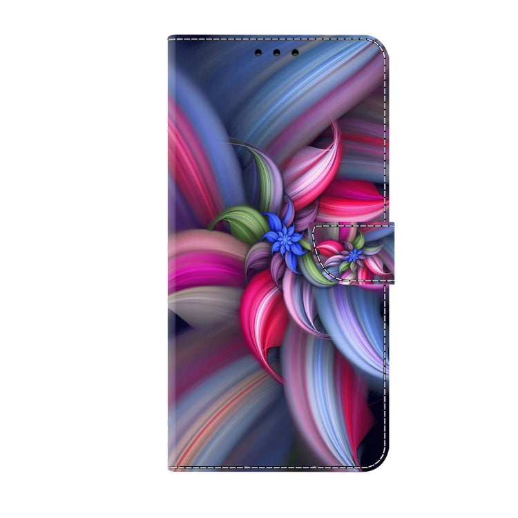 For Xiaomi Redmi Note 8T Crystal 3D Shockproof Protective Leather Phone Case(Colorful Flower) - free shipping - PMC TechLife - Order now!