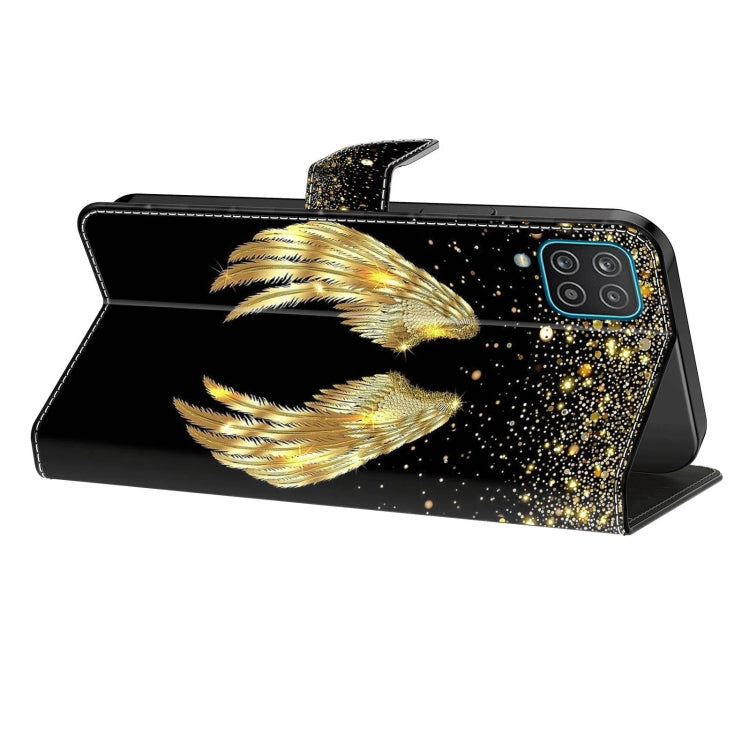 For Xiaomi Redmi Note 9 Crystal 3D Shockproof Protective Leather Phone Case(Golden Wings) - free shipping - PMC TechLife - Order now!