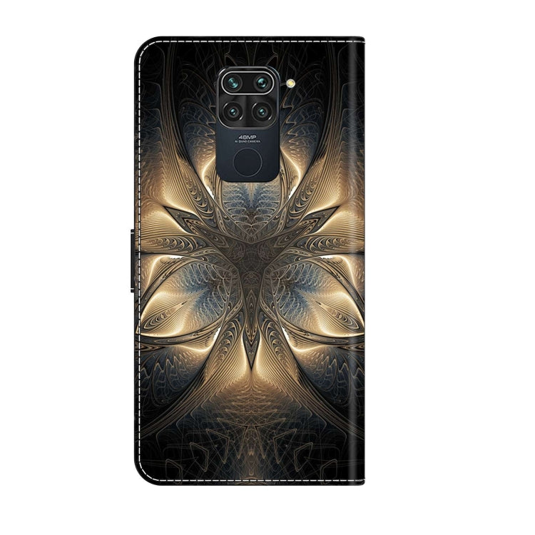 For Xiaomi Redmi Note 9 Crystal 3D Shockproof Protective Leather Phone Case(Luminous Building) - free shipping - PMC TechLife - Order now!