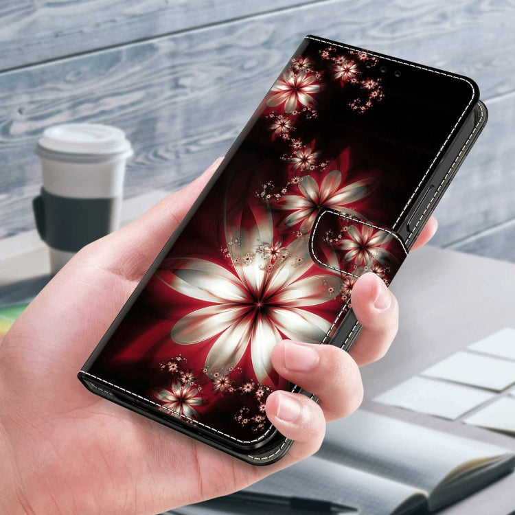 For Xiaomi Redmi Note 9 Crystal 3D Shockproof Protective Leather Phone Case(Fantastic Flower) - free shipping - PMC TechLife - Order now!