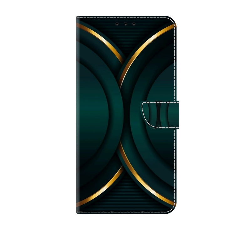 For Xiaomi Redmi Note 10 5G Crystal 3D Shockproof Protective Leather Phone Case(Gold Outline) - free shipping - PMC TechLife - Order now!