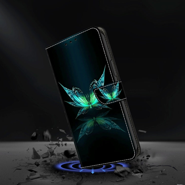 For Xiaomi Redmi Note 11 Pro 5G / 4G Global Crystal 3D Shockproof Protective Leather Phone Case(Reflection Dutterfly) - free shipping - PMC TechLife - Order now!