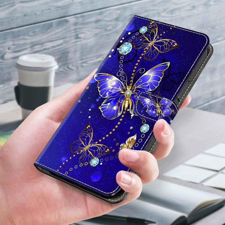 For Xiaomi Redmi Note 11 Pro 5G / 4G Global Crystal 3D Shockproof Protective Leather Phone Case(Diamond Butterfly) - Xiaomi Cases by PMC Jewellery | Online Shopping South Africa | PMC Jewellery