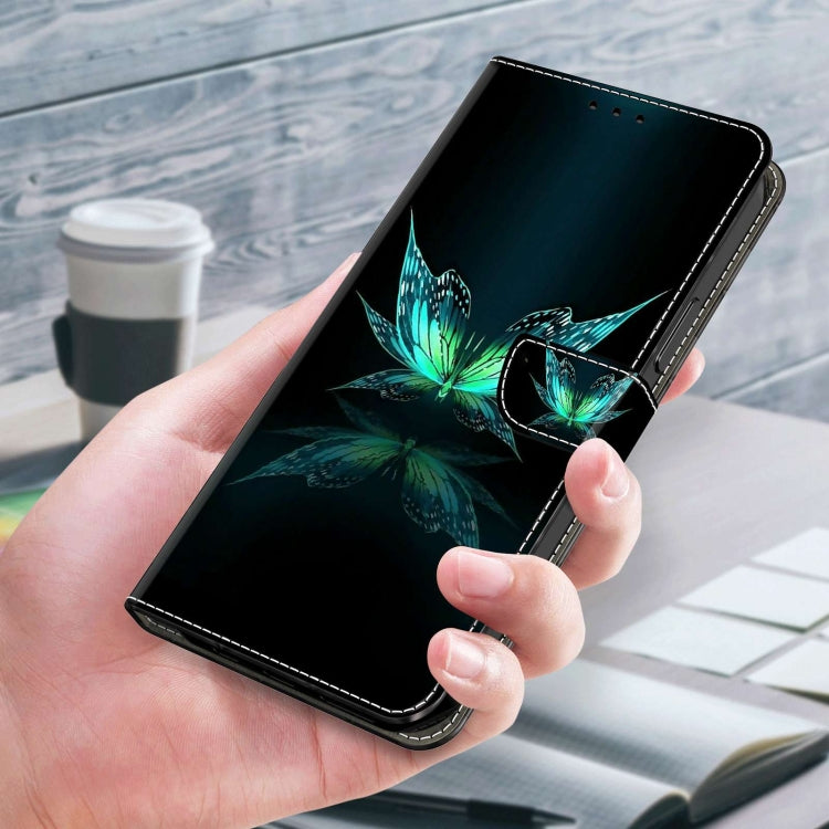 For Xiaomi Redmi Note 12 Pro+ Crystal 3D Shockproof Protective Leather Phone Case(Reflection Dutterfly) - free shipping - PMC TechLife - Order now!