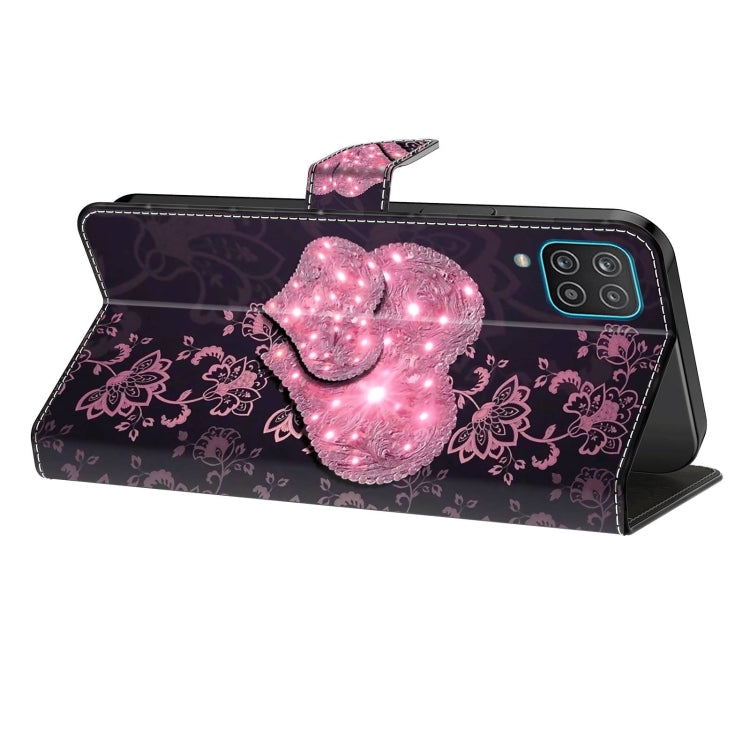 For Xiaomi Redmi Note 12 Pro+ Crystal 3D Shockproof Protective Leather Phone Case(Lace Love) - free shipping - PMC TechLife - Order now!