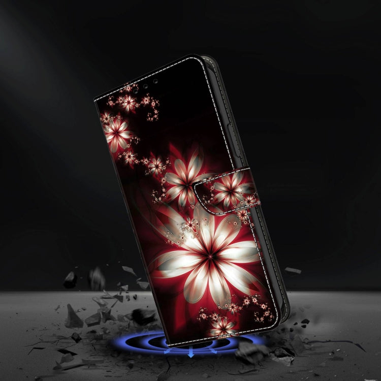 For Xiaomi Redmi Note 12 Pro+ Crystal 3D Shockproof Protective Leather Phone Case(Fantastic Flower) - free shipping - PMC TechLife - Order now!