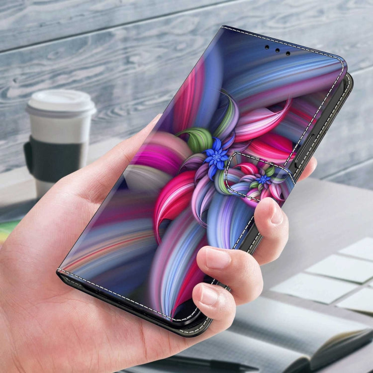 For Xiaomi Redmi Note 12 4G Crystal 3D Shockproof Protective Leather Phone Case(Colorful Flower) - free shipping - PMC TechLife - Order now!