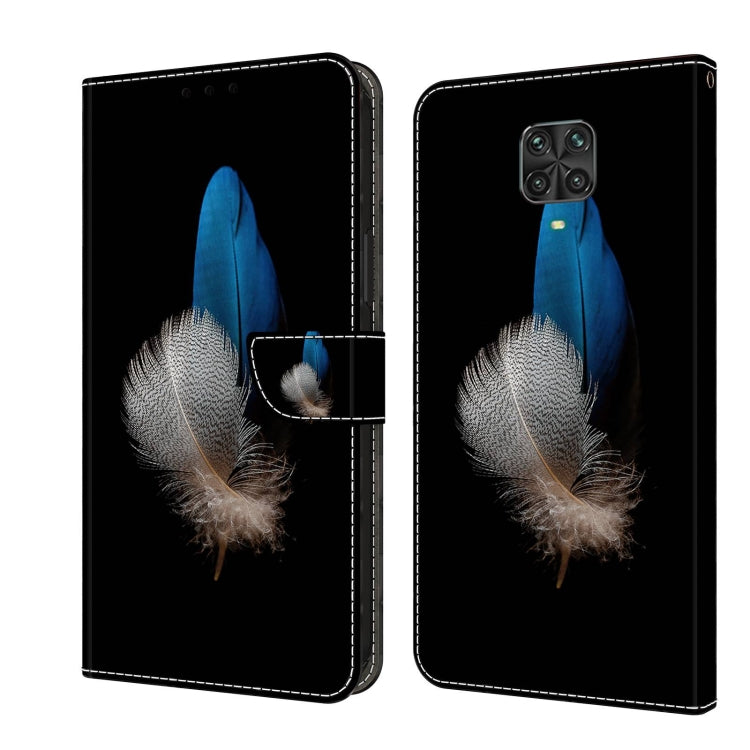 For Xiaomi Redmi Note 9 Pro Crystal 3D Shockproof Protective Leather Phone Case(Two Branches) - free shipping - PMC TechLife - Order now!