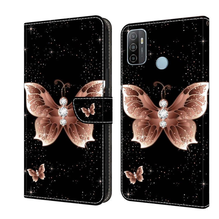 For Samsung Galaxy A33 5G Crystal 3D Shockproof Protective Leather Phone Case(Pink Diamond Butterfly) - free shipping - PMC TechLife - Order now!