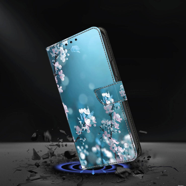For Samsung Galaxy A50 Crystal 3D Shockproof Protective Leather Phone Case(Plum Flower) - free shipping - PMC TechLife - Order now!