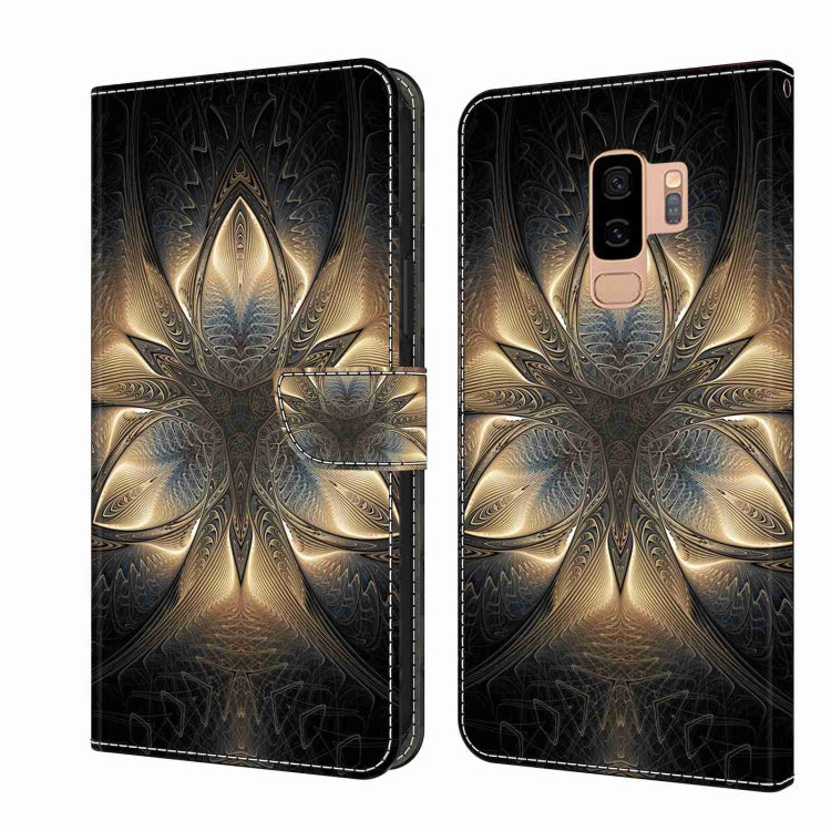 For Samsung Galaxy S9+ Crystal 3D Shockproof Protective Leather Phone Case(Luminous Building) - free shipping - PMC TechLife - Order now!