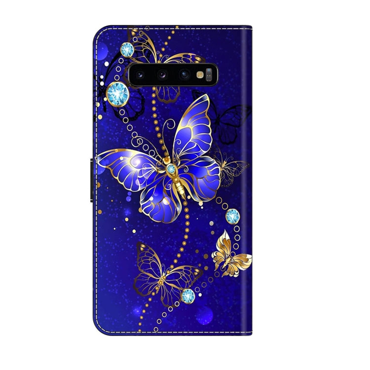 For Samsung Galaxy S10+ Crystal 3D Shockproof Protective Leather Phone Case(Diamond Butterfly) - free shipping - PMC TechLife - Order now!