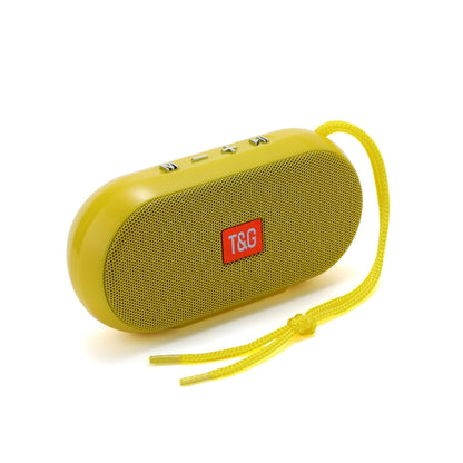 T&G TG179 Outdoor Multifunctional Wireless Bluetooth Speaker Support USB / TF / FM(Yellow) - Mini Speaker by T&G | Online Shopping South Africa | PMC Jewellery