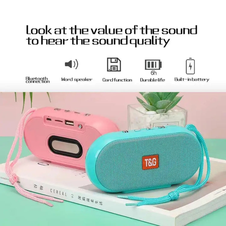 T&G TG179 Outdoor Multifunctional Wireless Bluetooth Speaker Support USB / TF / FM(Red) - Mini Speaker by T&G | Online Shopping South Africa | PMC Jewellery