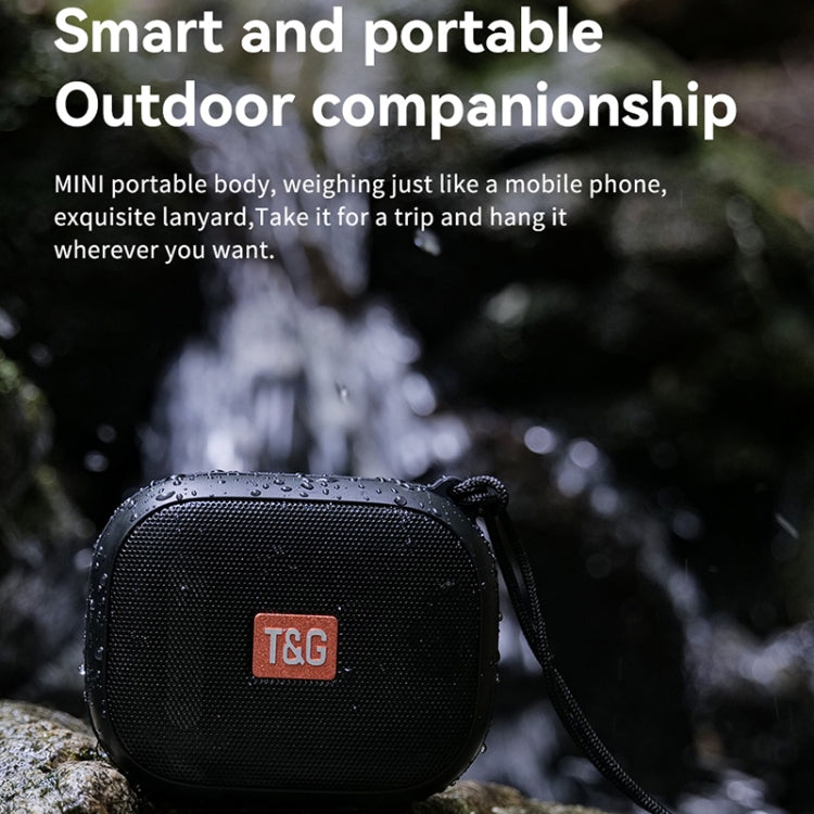 T&G TG-394 Outdoor TWS Wireless Bluetooth IPX7 Waterproof Speaker(Green) - Mini Speaker by T&G | Online Shopping South Africa | PMC Jewellery | Buy Now Pay Later Mobicred