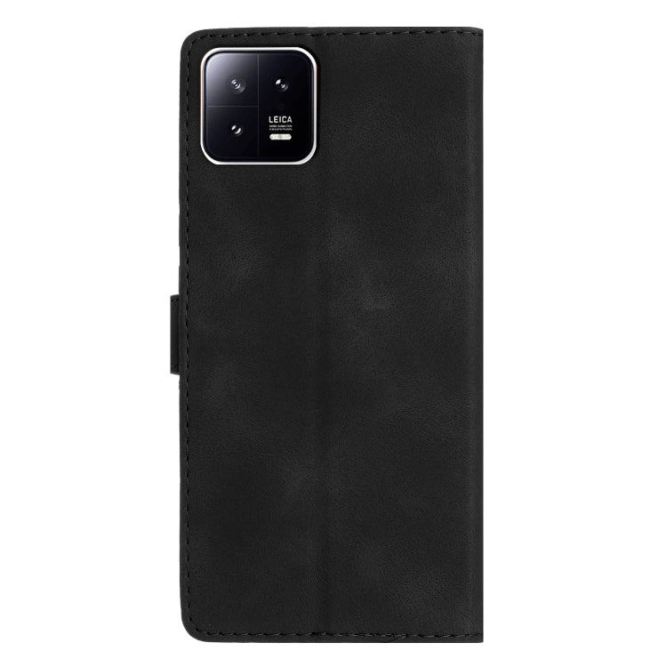For Xiaomi 13 Pro Flower Butterfly Embossing Pattern Leather Phone Case(Black) - free shipping - PMC TechLife - Order now!