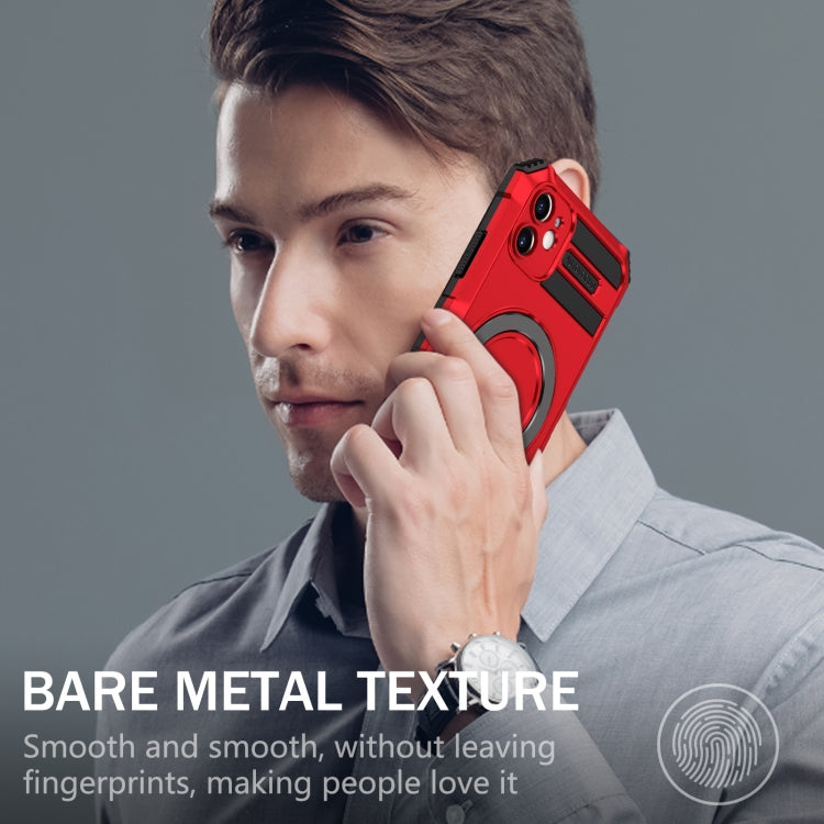 For iPhone 11 MagSafe Magnetic Holder Phone Case(Red) - free shipping - PMC TechLife - Order now!